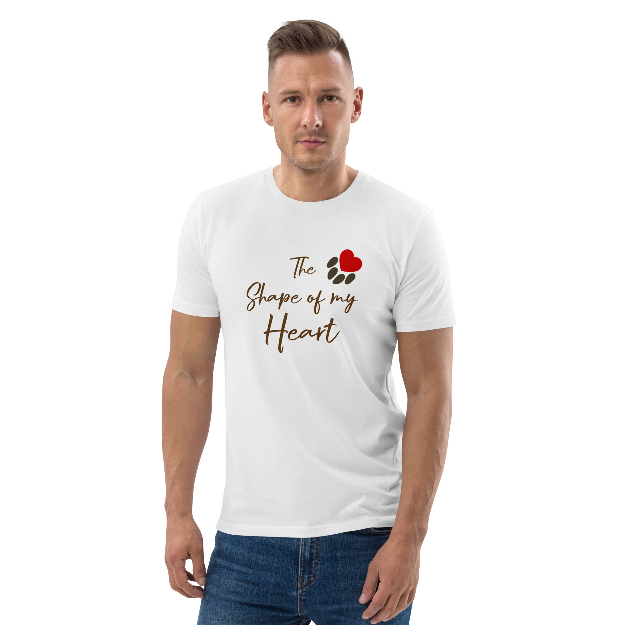 Unisex organic cotton t-shirt for all dog lovers